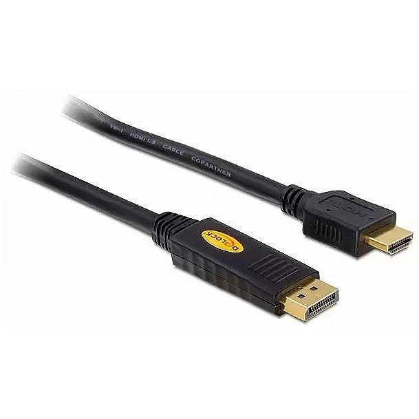 DELOCK Cable Display Port-St >HDMI-St 3M